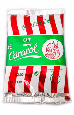 Café natural Caracol 250grs