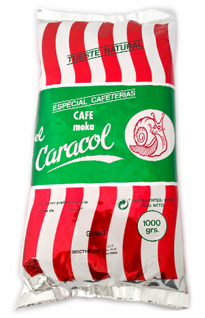 Café natural Caracol 1000grs grano